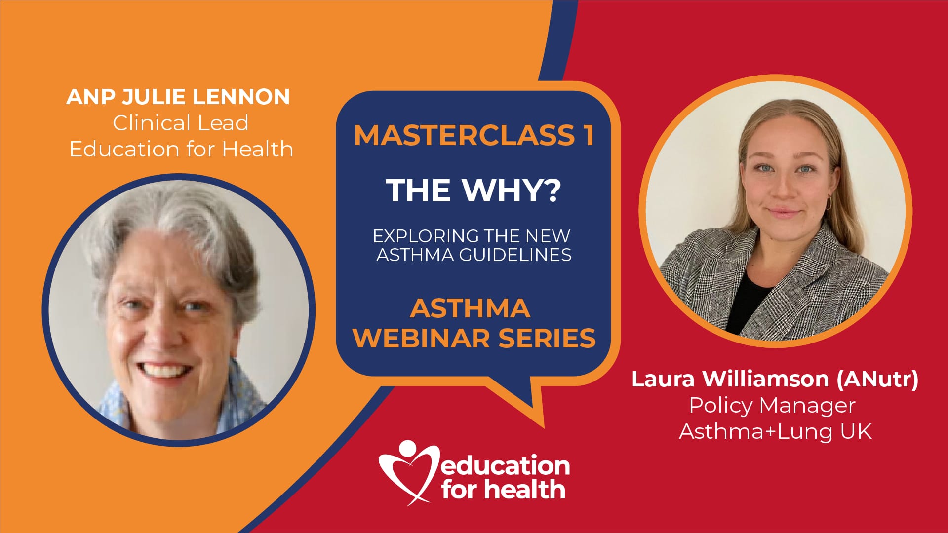 ANP Julie Lennon Talks To Laura Williamson - Asthma Webinar Series Session 2